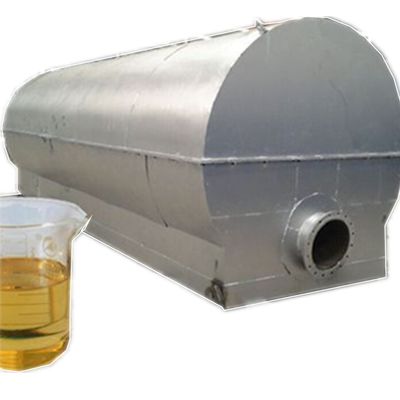 Sistema de refinación de aceite usado para reciclar el aceite negro del motor
