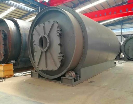 Q245R Planta de pirólisis de residuos de neumáticos de reactor de acero de caldera para la protección del medio ambiente