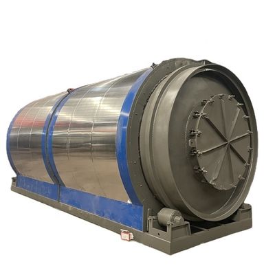 Máquina de pirólisis para el reciclaje de neumáticos neumáticos de plástico de aceite de lodo de la cubierta del cable