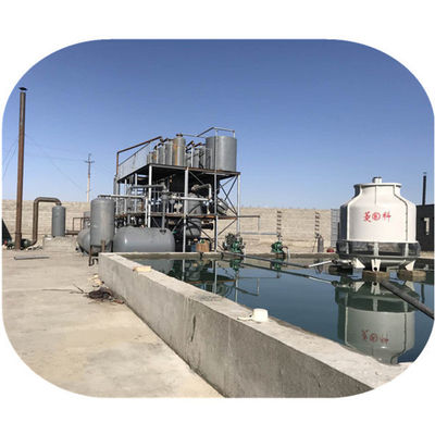 Reciclaje de residuos de aceite de vacío a planta de destilación de diesel 7.2-9 toneladas Producción en 24 horas