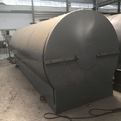 30TPD Refinado de residuos de aceite de motor a equipo de destilación de diesel en 150 metros cuadrados