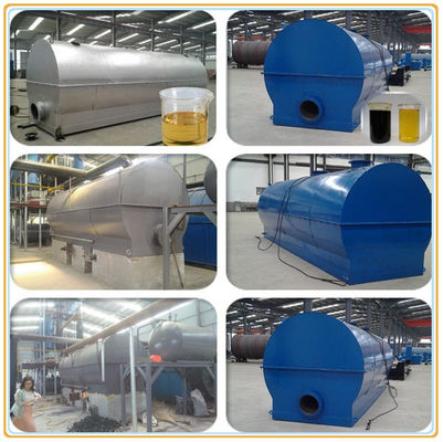 16KW de alta capacidad residuos de petróleo crudo aceite de motor usado aceite de motor refinería de aceite de motor máquina para diesel