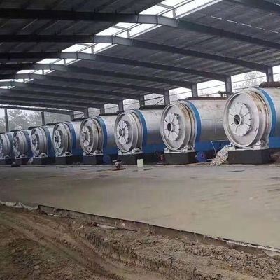 15Máquina de pirólisis de 5 kW para convertir los residuos en aceite de combustible de plástico de neumáticos y caucho
