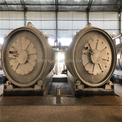 15Máquina de pirólisis de 5 kW para convertir los residuos en aceite de combustible de plástico de neumáticos y caucho