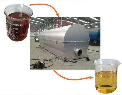 Apoyo técnico por vídeo Planta de destilación de aceite de calefacción indirecta para el refino de petróleo crudo