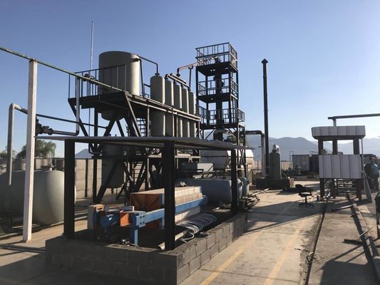 Planta de reciclaje de aceite de motor negro para la transformación de aceite diésel