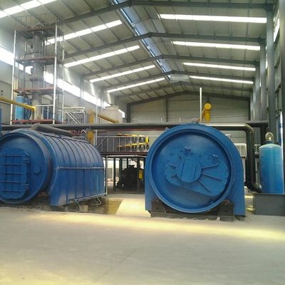 Máquina de pirólisis de reciclado de residuos de alta capacidad de 15,5 kW para extraer energía del aceite de combustión