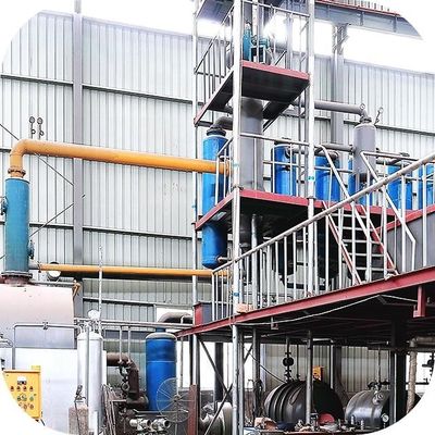 Planta de destilación para el reciclaje de aceite de motor de alta circulación de 30 kg con sistema de vacío