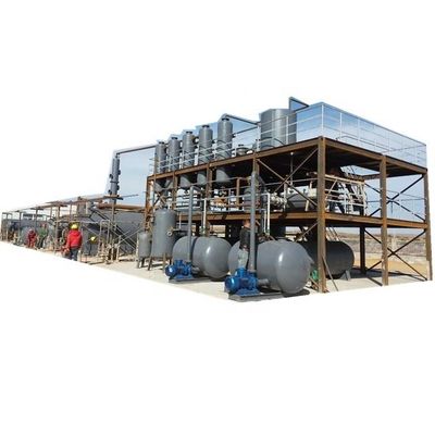 Máquina de destilación de minería de energía D1600*3500mm para purificar eficientemente el aceite de motor usado