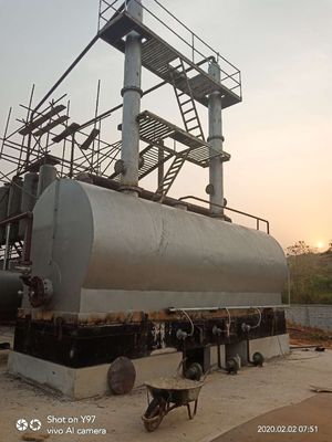 Refinería de aceite de motor de alta capacidad de 16kw para máquinas diésel 2.2*5.5m Dimensiones