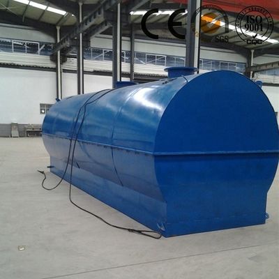 Equipo de destilación de aceite de pirólisis de plástico para el diésel