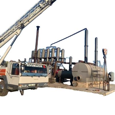 Reciclar el aceite de motor usado en diesel 30 kg planta de destilación para bebidas alimenticias