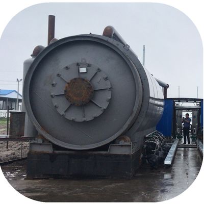 Q245R Máquina de pirólisis de materiales de acero de caldera para convertir los residuos en energía de combustible