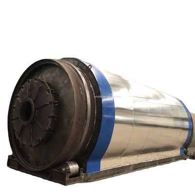 Máquina de reciclaje de neumáticos viejos, plástico y lodo de aceite