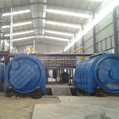 Tecnología de pirólisis que convierte el plástico en combustible con una capacidad de 5,5 toneladas