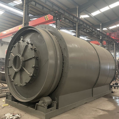 Máquina automática de reciclaje continuo de neumáticos de 20-30 toneladas de capacidad para la producción de aceite de combustible
