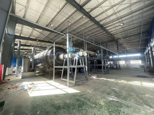 Reactor de reciclaje de neumáticos de 10 t/día Equipo de pirólisis de aceite de combustible Aplicación versátil
