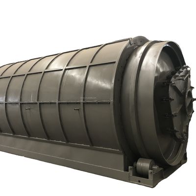 Máquina de pirólisis de neumáticos de plástico de residuos superiores para el reciclado de aceite de combustible para el alambre de acero del producto final