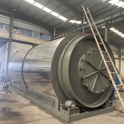 Máquina de pirólisis de lodo de aceite de plástico con certificado COC en Argelia