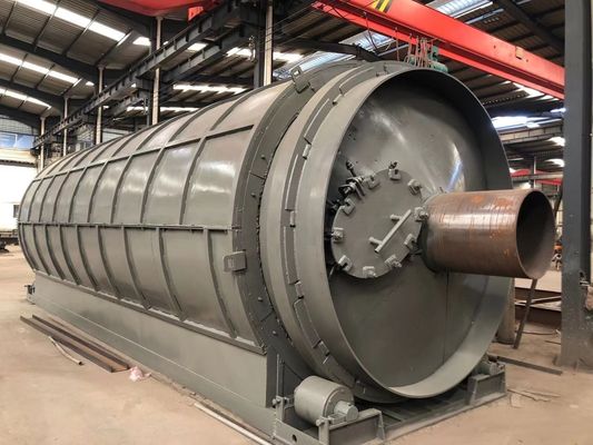 17Máquina de reciclaje de neumáticos de aceite de pirólisis de 0,5 kW con alto rendimiento de aceite
