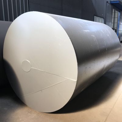 8 a 10 toneladas de capacidad diaria Máquina de pirólisis de residuos de neumáticos 2200*6600 mm