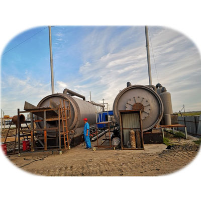 Catalizador ecológico de 30 T para la pirólisis de neumáticos a aceite en 2600mm*6600mm