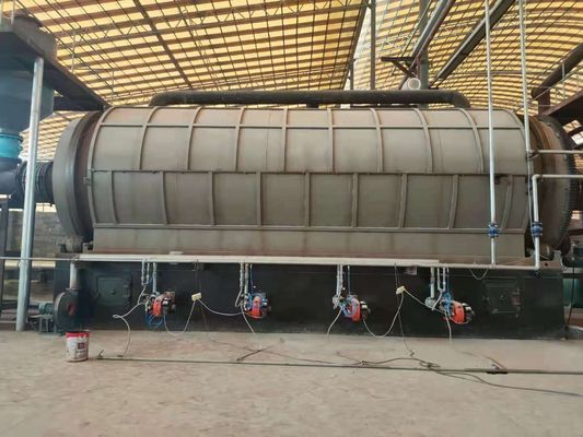 Convertir los neumáticos en aceite de pirólisis valioso con una máquina de reciclaje de enfriamiento por agua