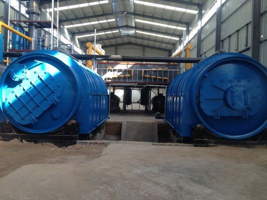 Materia prima de caucho 2022 Máquina de craqueo térmico para refinar los residuos de neumáticos a equipos de petróleo