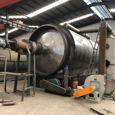 Refinado de aceite de combustibles a partir de neumáticos de pequeños residuos Máquina de pirólisis con instalación gratuita