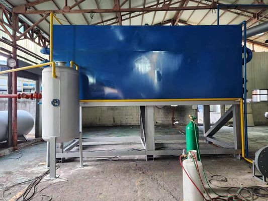 Refinado de aceite de combustibles a partir de neumáticos de pequeños residuos Máquina de pirólisis con instalación gratuita