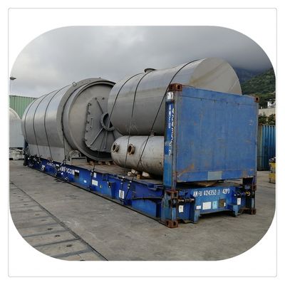 Equipo de pirólisis de 10 T/día para la conversión de plástico en combustible diesel