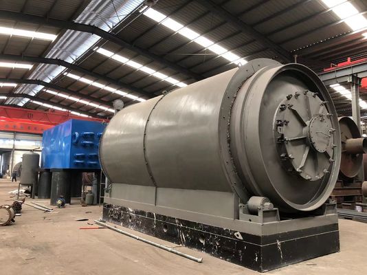 Equipo de pirólisis de 10 T/día para la conversión de plástico en combustible diesel