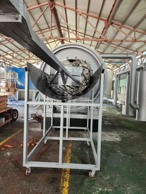 Instalación de pirólisis de plástico para la conversión de residuos de neumáticos en combustible diesel