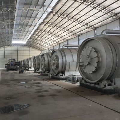 Planta de pirólisis de neumáticos de desecho 2600mm*6600mm para una solución de energía verde