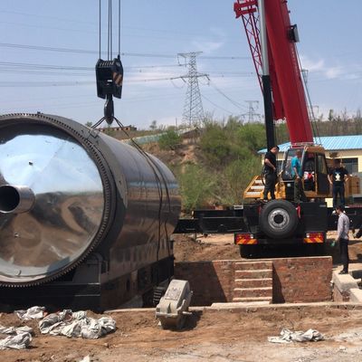 Unidad de pirólisis de reciclaje de residuos de 30000 KG para convertir plástico en aceite de combustible y diesel ISO