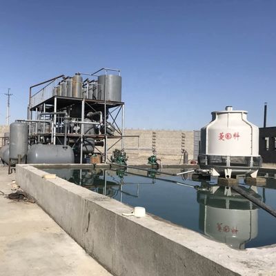 Máquina de descoloración por pirólisis de aceite a combustible diesel para D1600*3500mm de materia prima