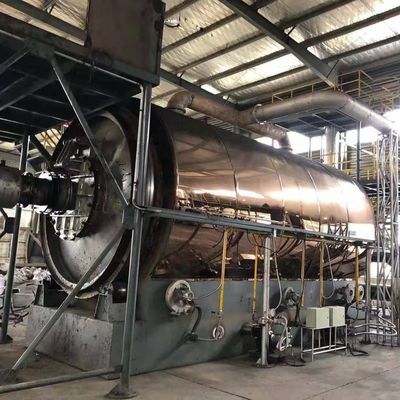 Máquina de pirólisis para el reciclaje de neumáticos neumáticos de plástico de aceite de lodo de la cubierta del cable
