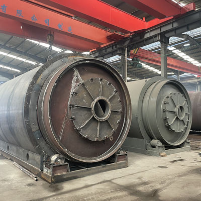 Máquina de pirólisis para el reciclaje de neumáticos neumáticos de plástico de aceite de lodo de la cubierta del cable